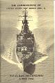 USS Biddle DDG-5 Commisioning Pamphlet Front Cover